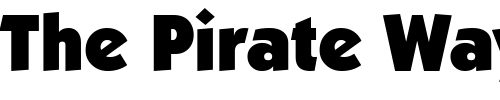 Font : ItcKabel-Ultra 2 Custom Text : The Pirate Way Test your own text here Click to download or to view this font on a tshirt that can be custom printed in Bali